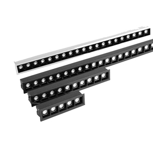Difusor de Luz lineal LED esmerilado empotrado 5W 10W 15W 20W 30W 40W 45W Luz de matriz LED Blanco mate y negro mate - Product Image 3