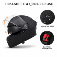 Fournisseur B2B, casque de moto intégral ECE 22.06 en ABS, taille XL, nouveau prix d'usine, vente en gros, distributeurs mondiaux