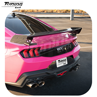 Alerón Estilo GT500 de Fibra de Carbono para Mustang S650 GT ECO Dark Horse 2024+, Kit de Conversión de Actualización