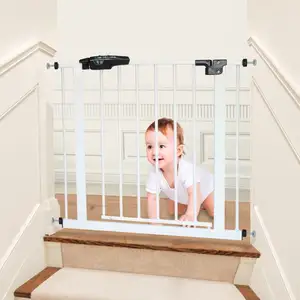 Baby Veiligheid Metalen Materiaal Baby Deur Gates Veiligheid Gate