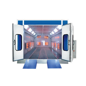 Luxuriöse Lackierkabine mit Elektrischer Heizung und LED-Beleuchtung Maßgefertigter Ofen mit EPS-Wandpaneelen für Autolackierkabinen - Product Image 1