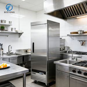 ثلاجة تجارية عمودية للبيع بالجملة مع أرفف عرض ومعدات تبريد تجارية عمودية مع شهادة ETL - Product Image 1