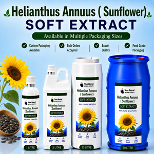 Extracto Suave de Girasol (Helianthus annuus) Premium, Ingrediente Botánico Natural para Formulaciones Alimentarias, Recetas de Repostería y Culinaria - Product Image 1