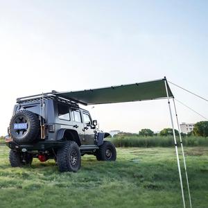 Toldo Lateral Semiautomático de Aluminio para Auto <span class=keywords><strong>4x4</strong></span> con Soporte Recto para Campamentos de Verano - Product Image 3