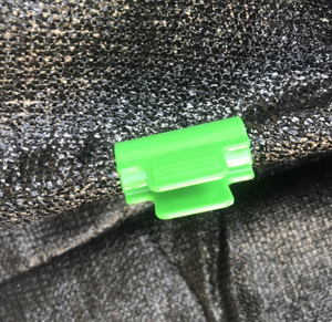 2 pinces pour tube de serre/jardin, clips pour queue, film d'ombrage, 16mm - Product Image 4