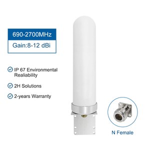 4G ăng ten ngoài trời 698-2700MHz 12dBi Omni ăng ten Thùng bên ngoài cho GSM 2G 3G tín hiệu điện thoại di động lặp lại để tăng cường mạng - Product Image 1