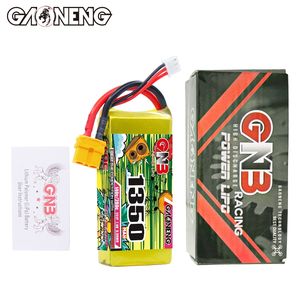 Gaoneng Gnb 1350Mah 7.4V 2S 140c Xt60 Lipo Batterij Hoge Prestaties Rc Hobby Lithium Polymeer Soft Pack Racing Fpv Drone - Product Image 6