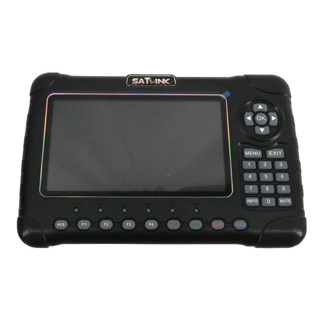 WS-6980 DVB-S2/T2/C Digital Satellite Finder Meter Spectrum Analyzer