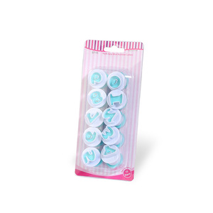 26 molde de prensa de resorte alfanumérico para galletas superior e inferior, fondant, Impresión de pasteles, herramientas para hornear pasteles <span class=keywords><strong>y</strong></span> decoración de pasteles - Product Image 6