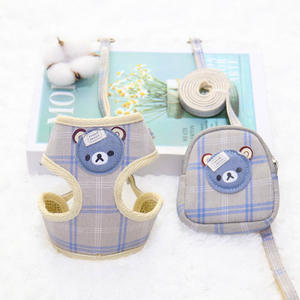 漫画のペットの子犬キティ犬のハーネスとペットのおやつバッグがセットされたリーシュ - Product Image 5