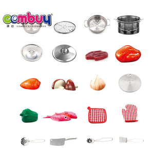 เกมทำอาหารจำลองสแตนเลสเด็ก MINI <span class=keywords><strong>KITCHEN</strong></span> <span class=keywords><strong>Set</strong></span> ของเล่น