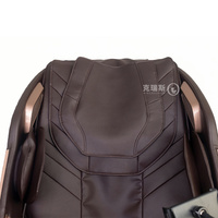 Nouveau design de fauteuil de massage électrique portable de luxe à corps entier avec fonction Shiatsu, gravité zéro, commande vocale IA et design pliable