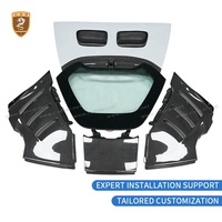 Kit de carrosserie de conversion SF90XX pour SF90 Stradale, pare-chocs avant, ailes latérales, becquet arrière et feux arrière en fibre de carbone semi-complète