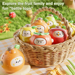 <span class=keywords><strong>Toupie</strong></span> éducative personnalisée en forme <span class=keywords><strong>de</strong></span> fruit, durable, motif <span class=keywords><strong>dessin</strong></span> <span class=keywords><strong>animé</strong></span>, pour enfants, jeu <span class=keywords><strong>de</strong></span> compétition, vente en gros - Product Image 2