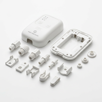 Pièces en plastique moulées par injection personnalisées en usine, OEM ODM, composants de boîtier électronique de précision en ABS, PP, PA66