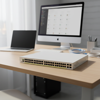 NUEVO Switch de Red CISCOS C1300-48P-4G de 1300 Puertos GE, PoE, 4x1G SFP PoE+, Switch POE C1300-48P-4G