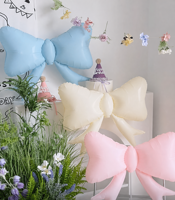 Ballon géant mat en forme de nœud papillon en Mylar BLN pour la vente en gros – Idéal pour les anniversaires de filles, la fête des enfants, les mariages, les décorations et les accessoires photo