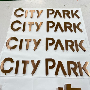 Letras Publicitarias 3D Personalizadas de Acero Inoxidable, Letrero Metálico con Control por Aplicación, IP65 Impermeable, para Decoración del Hogar y Negocios - Product Image 2