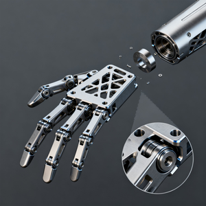 Componentes y piezas de robot mecanizados CNC OEM: aluminio y acero inoxidable personalizados de precisión con servicios de electroerosión por hilo - Product Image 2