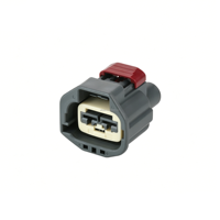 7283-5596-10 Connecteur de câblage automobile étanche IP67 à 2 broches 6,3 mm femelle pour pompe à air, faisceau de câbles, connecteur de voiture