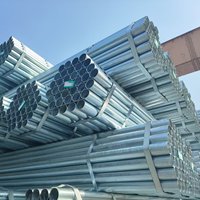 Tuyau en acier galvanisé soudé sur mesure pour câble enterré, conduit électrique EMT, inspection tierce, conteneur mixte autorisé