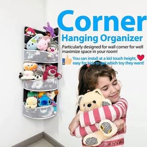 Corner <b>Shelf</b> | Safe Hanging Organizer | Child-Friendly <b>Wall</b> <b>Mount</b> Storage - Product Image 5
