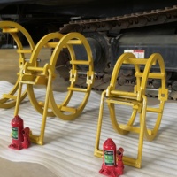 Suhigo HGWD - Pince externe flexible pour chantier de construction de pipelines - Couleurs bleu/jaune - Faible coût d'entretien