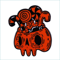 Merveilles fantaisistes Halloween Candy Lollipop Edition Épingles en émail pour chaque personnalité Personnaliser votre épingle de mode Style Pin Badge