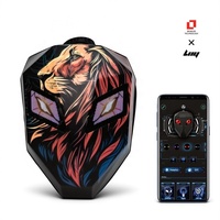 Mochila Inteligente LOY GTX-11 con Pantalla LED Digital, Carcasa Rígida de ABS Impermeable para Motociclistas