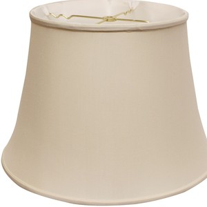 Paralume HMS 20 \ "Beige inclinato Euro campana Pongee Shantung eleganti cover e sfumature - Product Image 4