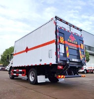 Camión de Transporte de Mercancías Peligrosas FOTON 4X4 4X2 de 5 a 15 Toneladas, Vehículo de Transporte de Productos Inflamables y Explosivos