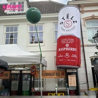 Modèle de canette gonflable géante de 3 m sur mesure, directement de l'usine, pour la publicité de la marque de thé glacé et les événements promotionnels