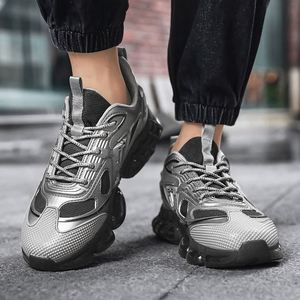 Vente directe d'usine, prix avantageux, chaussures pour hommes populaires, respirantes, avec coussin en mesh, semelle extérieure en caoutchouc antidérapante, doublure en coton, toutes saisons - Product Image 2