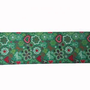 สายรัดลายเส้นดอกไม้ - สายรัดพิมพ์ลายดอกไม้เส้นเดียวด้วยเทคนิคการถ่ายเท<span class=keywords><strong>ความ</strong></span><span class=keywords><strong>ร้อน</strong></span> สำหรับกระเป๋าผู้หญิง, งานฝีมือ DIY, เครื่องประดับแฟชั่น - Product Image 3