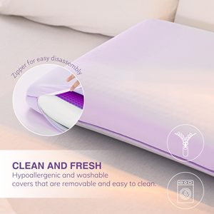 Ultra Cool Pain Relief Cooling Memory Foam Silicona <span class=keywords><strong>Visco</strong></span> Poliuretano <span class=keywords><strong>Gel</strong></span> Relleno Queen Size Cold Pillow Memory con <span class=keywords><strong>Gel</strong></span> de refrigeración - Product Image 6