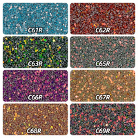 Fabriqués à la main Gold Coast CR 188U grosses étoiles en plastique PET PBT paillettes en forme personnalisée pour la décoration intérieure et les occasions de noël 1kg quantité minimale de commande