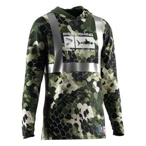 Camisetas con Capucha Reflectantes para Pesca Nocturna para Hombre, Manga Larga, UPF 50+, Secado Rápido, para Pescadores Entusiastas - Product Image 6