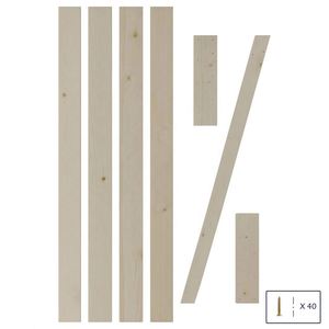 WEKIS Nuevo Juego de Herrajes para Puerta Corredera de Madera Maciza con Diseño Moderno, Apertura Lateral Impermeable para Uso en Hoteles - Product Image 5