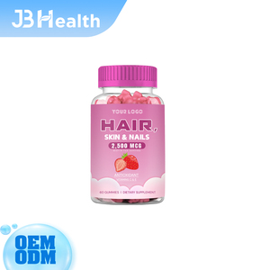 Produits de beauté en marque blanche : Compléments antioxydants, Gummies pour <span class=keywords><strong>cheveux</strong></span>, peau <span class=keywords><strong>et</strong></span> <span class=keywords><strong>ongles</strong></span>, Gummies de croissance capillaire à la biotine <span class=keywords><strong>et</strong></span> multivitamines - Product Image 5