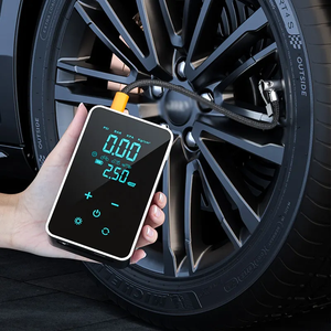 휴대용 자동차 에어 펌프 12V 150PSI 휴대용 타이어 펌프 전기 디지털 자전거 자동차 타이어 팽창기 디지털 인플레이션 펌프 - Product Image 3