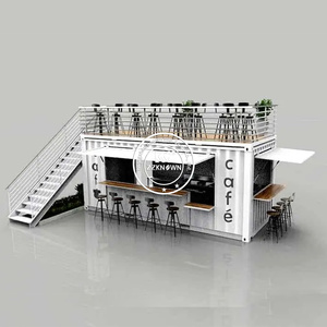 Conteneur-bar 2025, conteneur-bar et grill, conteneur-bar et restaurant à vendre, nourriture - Product Image 1