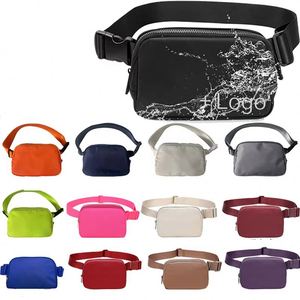 Siy639 - Riñonera Deportiva Pequeña Unisex de Nailon Impermeable con Logotipo Personalizado, para Entrenamiento, Viajes y Senderismo - Product Image 2