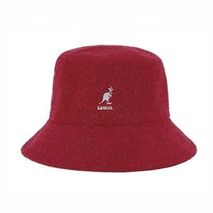 stylish cool short brim cheap custom customize embroidery terry towel cloth bucket hat hats terry towel fashion - Product Image 2