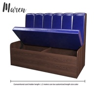 Mobilier de restaurant moderne en cuir et bois en forme de L pour pizzeria, café, salon de thé, club : canapé, banquette, table, chaise