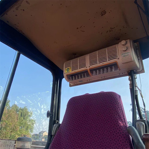 รถขุดขนาดเล็ก Doosan DX55-3C สีส้ม แบบตีนตะขาบ เครื่องจักรก่อสร้างมือสอง พร้อมเครื่องยนต์ เกียร์ ปั๊ม มอเตอร์ และลูกปืน - Product Image 6