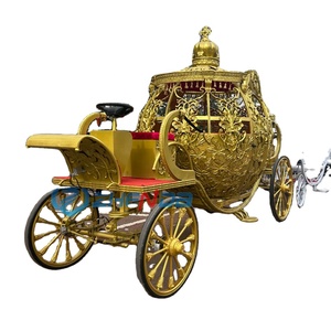 Carruaje Eléctrico de Calabazas para Bodas, Carruaje de Cenicienta, Carruaje Eléctrico sin Caballos - Product Image 1