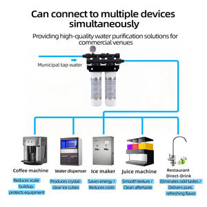 Система фильтрации воды с быстрой установкой и легкой заменой для коммерческих кухонь, отелей, кофеен, льдогенераторов, аппаратов для напитов и домашнего использования - Product Image 6