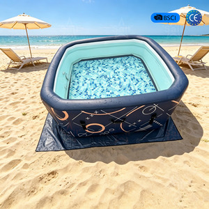 <span class=keywords><strong>Jacuzzi</strong></span> <span class=keywords><strong>gonflable</strong></span> à prix de gros avec jets de massage, portable, en technologie Drop Stitch, pour les passionnés de fitness en extérieur - Product Image 4