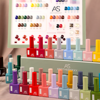 Set Profesional de Esmalte de Uñas en Gel AS al por Mayor 60 Colores Laca UV de Marca Propia Barniz Semipermanente