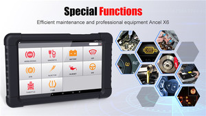 Ancel X6 OBD2 máy quét xe chẩn đoán công cụ đầy đủ hệ thống <span class=keywords><strong>DPF</strong></span> SAS ABS epb dầu thiết lập lại máy quét ô tô phản hồi tốt - Product Image 4